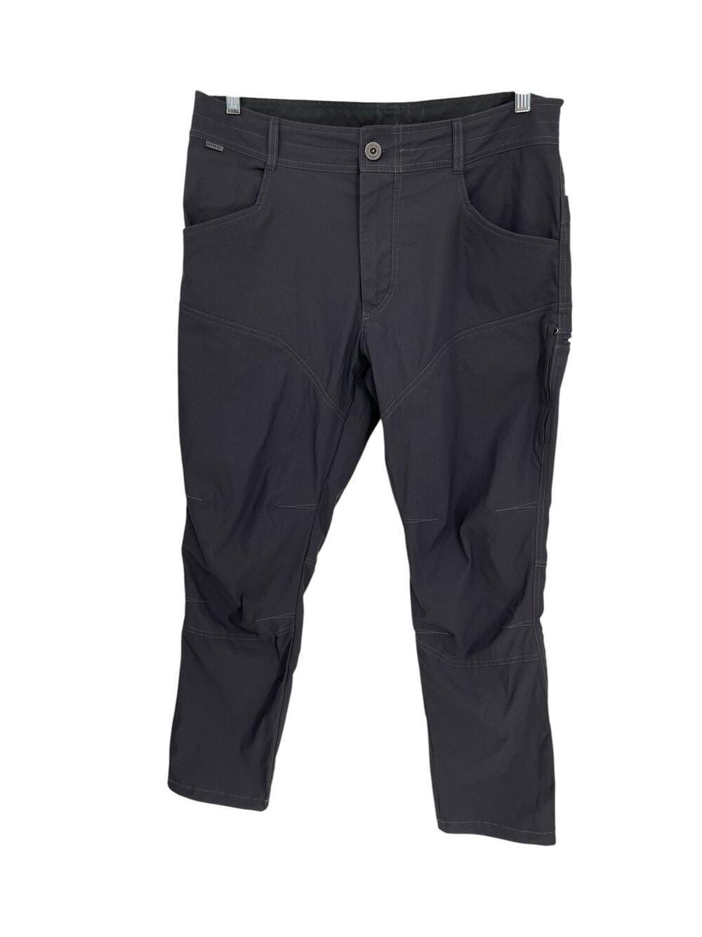 Kuhl Renegade Rock Pants Hiking Cargo Dark Gray Size 34 X 30